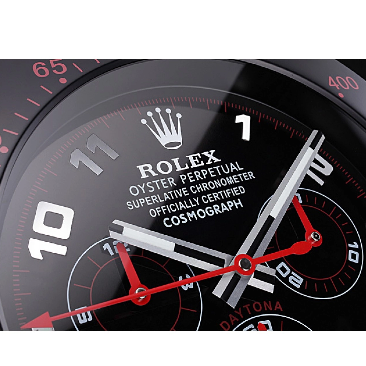 AAA replica watch Clock Cosmograph Wall 621908 Black-Red Rolex Daytona 0721